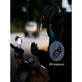 Resim Fantastik Store BT57 Motosiklet Kask Kulaklık Intercom Işıklı Motorsiklet Interkom - Lisinya 