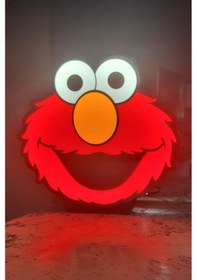 Resim Elmo Tasarımlı Gece Lambası Çok Renkli 