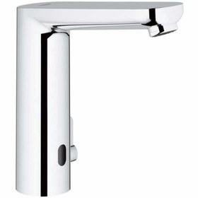 Resim Grohe Fotoselli Lavabo Bataryası Elektrikli Çift Su Giriş Krom 36325002 