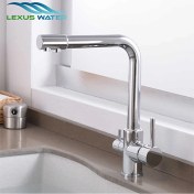 Resim Lexsawater Su Arıtma Cihazı Için 3 Yollu Arıtmalı Musluk(Sıcak ,soğuk ,arıtılmış Su) 