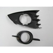 Resim 2007-2009 Renault Scenic Iı- Sis Lamba Kapağı Sağ Sis Delikli Siyah Dış Çerçevesi Siyah 2parça Tw Adet Oem No:7701208643 