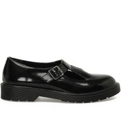 Resim Butigo 25K-2105 5PR Siyah Kadın Oxford Ayakkabı 