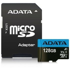 Resim Adata Micro SD 100/25MB/s Class10 Hafıza Kartı 128 GB AUSDH128GUICL10A1-RA1 