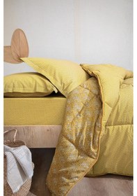 Resim Yataş Bedding Mix&Match Thalia Tek Kişilik Yorgan - Safran 