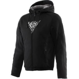 Resim Daınese Bovısa Safety Hoodıe Full Zıp Black/whıte 