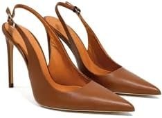 Resim Jabotter Orleans Deri 10 Cm Stiletto 