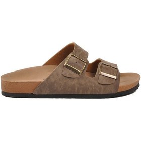 Resim Pierre Cardin Vizon Çift Bantlı Hafif Günlük Erkek Terlik Pc-7543 M Vizon 