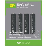 Resim GP Recyko Pro Ince Aaa 800 Mah 4lü Şarjlı Pil 85aaahcb-2eb4 