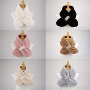 Resim Sonbahar Ve Kış Sıcak Eşarp İnci Kürk Boyun Sıcak Peluş Eşarp Zarif Eşarp Eşarp Kadın Sonbahar Ve Kış İnci Kürk Peluş Boyun Taklidi Rex Tavşan Kürk Sıcak Kalın İnci Toka Çapraz Çok Yönlü Noel Sevgililer Günü Tatil Hediyesi 