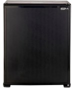 Resim ISM Mini Buzdolabı 40 Litre Sessiz Çalışan Siyah Otel Tipi Minibar Şarap&İçecek Soğutucu 