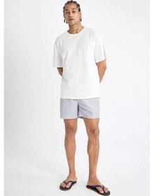 Resim Defacto Desenli File Astarlı Kısa Boy Deniz Şortu D4518AX24HSGR454 