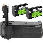 Resim Meike Canon 70D, 80D İçin MeiKe MK-70D Battery Grip + 2Ad LP-E6 Batarya 