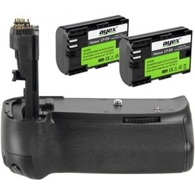 Resim Meike Canon 70D, 80D İçin MeiKe MK-70D Battery Grip + 2Ad LP-E6 Batarya 