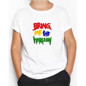 Resim Bring Me The Horizon Rainbow Beyaz Çocuk Tişört Beyaz 
