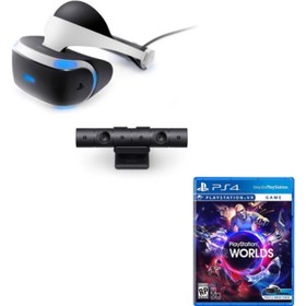 Resim Ps Vr V2 Playstation Vr 2 Bundle Gözlük + Kamera + Vr Worlds (Sıfır Ürün) 