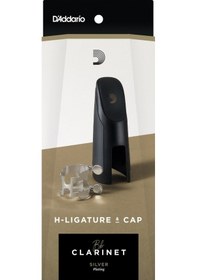 Resim D'addario Woodwinds Hcl1s H-silver Klarnet Bek Bileziği Gümüş Kaplama Retro Tasarım 