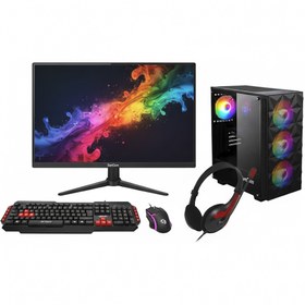 Resim RaXius SunCom Gaming SG1-154-S Ryzen5 5500 RX580 Masaüstü Bilgisayar - 1 TB SSD / Windows 11 Pro / 16 GB 