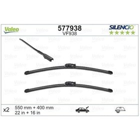 Resim Valeo 577938 - Silencio Vf938 X2 550 400mm Ön Lodgy-dokker Silen 