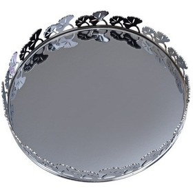 Resim Canba G Krom Yuvarlak Tepsi 34 cm 