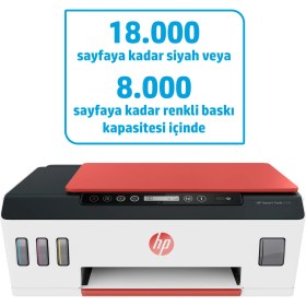 Resim HP Smart Tank 519 3YW73A Wi-Fi + Fotokopi + Tarayıcı Renkli Çok Fonksiyonlu Tanklı Yazıcı 