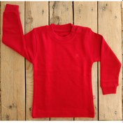 Resim Beberium Kids Çocuk Tek Body Çocuk Tişört 1-4 Yaş Kırmızı 