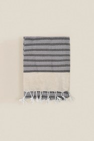 Resim Side Peştamal 90x170 - Gri 