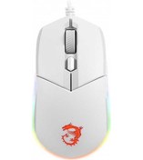 Resim Wenlin Msı Clutch Gm11 Beyaz Optik Oyuncu Fare - Hızlı Dpı Ve Rgb Aydınlatma Clutch GM11 White 