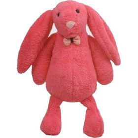 Resim Uyku Arkadaşım Papyonlu Uzun Kulak Bunny Peluş Tavşan 65 CM 001 
