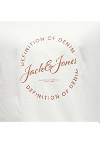 Resim Jack & Jones Jack&jones Grayson Erkek Bej Tişört Bej 