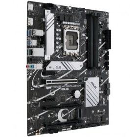 Resim ASUS PRIME H770-PLUS D4, 4xDDR4, 3x M.2, HDMI, DP, Type-C, 12-13.Nesil, LGA1700 Soket, Anakart 