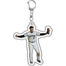 Resim Jump Rabbit Beyzbol Oyuncusu Akrilik Anahtarlık Shohei Otani Kolye Karakter Çevre (Yurt Dışından) 