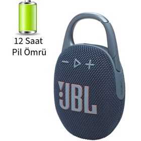 Resim JBL Taşınabilir Bluetooth Hoparlör Mavi 12 Saat Müzik Çalma Suya Dayanıklı 