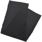 Resim Moveevo 1.7m X 0.5m Kimyasal Elyaf Hoparlör Kumaşı - Toz Koruyucu, Temizlenmesi Kolay, Ses Harmonisi Sağlar, Siyah 