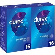Resim Durex Klasik Prezervatif 2 x 16'lı 