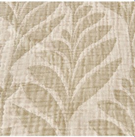 Resim Soft Sardin Tek Kişilik Yatak Örtüsü - Ekru / Haki - 160x220 Cm Çok Renkli 