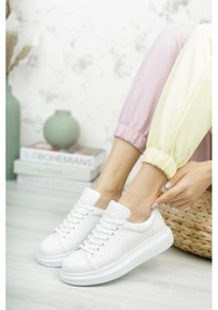 Resim Ch257 Cbt Estrella Kadın Ayakkabı Beyaz Çok Renkli 