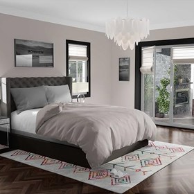 Resim Monnhein Yıkanabilir Halı ve Yolluk - Kaymaz Tabanlı Salon Halısı, Mutfak Halısı, Modern Dijital Baskı Tasarım (0285) 