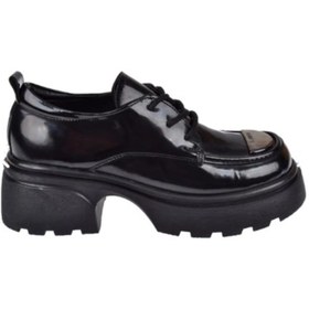 Resim Beety 24BK157.2600 Betty KAlın Platform Taban Bağcık Detaylı Oxford Günlük Ayakkabı 
