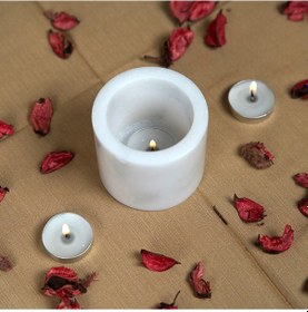 Resim Vaso Kalemlik/kaşıklık Beyaz 