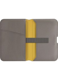 Resim Standlı Magnetic Lyden Ds Vegan Deri Kartlık Kimlik/ehliyet/kredi Kartı Taşıyıcı Cüzdan Rfıd Koruma 