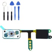 Resim Telefon Kulübesi Samsung J4 J400 Uyumlu Home Tuş Bordu + Tamir Seti Gold 