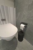 Resim Ensar Tuvalet Kağıtlığı,wc Kağıtlık, Tuvalet Kağıdı Askısı,telefon Raflı Tekli 