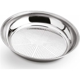 Resim Paslanmaz İlistir Krom Süzek Süzgeç 36 Cm 