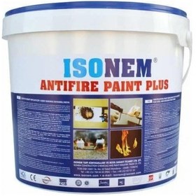 Resim İsonem Antifire Paint Plus 120 Dk Yangına Dayanıklı Boya 5 Kg Beyaz 