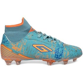 Resim Celira Dgn Su Yeşili Boğazlı Erkek Krampon Futbol Ayakkabı Çok Renkli 