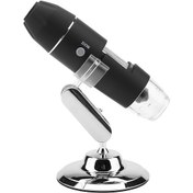 Resim Ximistore9 Usb El Mikroskobu 1600x Büyütme, 8 Led Işık, Manuel Odak, Optik Lens, Taşımaya Kolay, Endüstriyel Ve Mücevher Kontrolü 