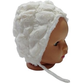 Resim Capps Şapka Ekru Gül-8650 Ekru 