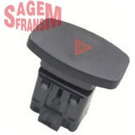 Resim SAGEMFR 500102 Dörtlü Flaşör Düğmesi CLIO Symbol 