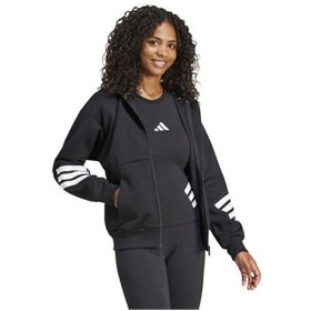 Resim Adidas W Fi 3s Fz Hd Kadın Günlük Eşofman Üstü Je0171 Siyah Siyah 
