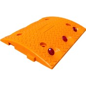 Resim İleri Trafik Oval Plastik Hız Kesici 30 x 33 x 4 cm Sarı 